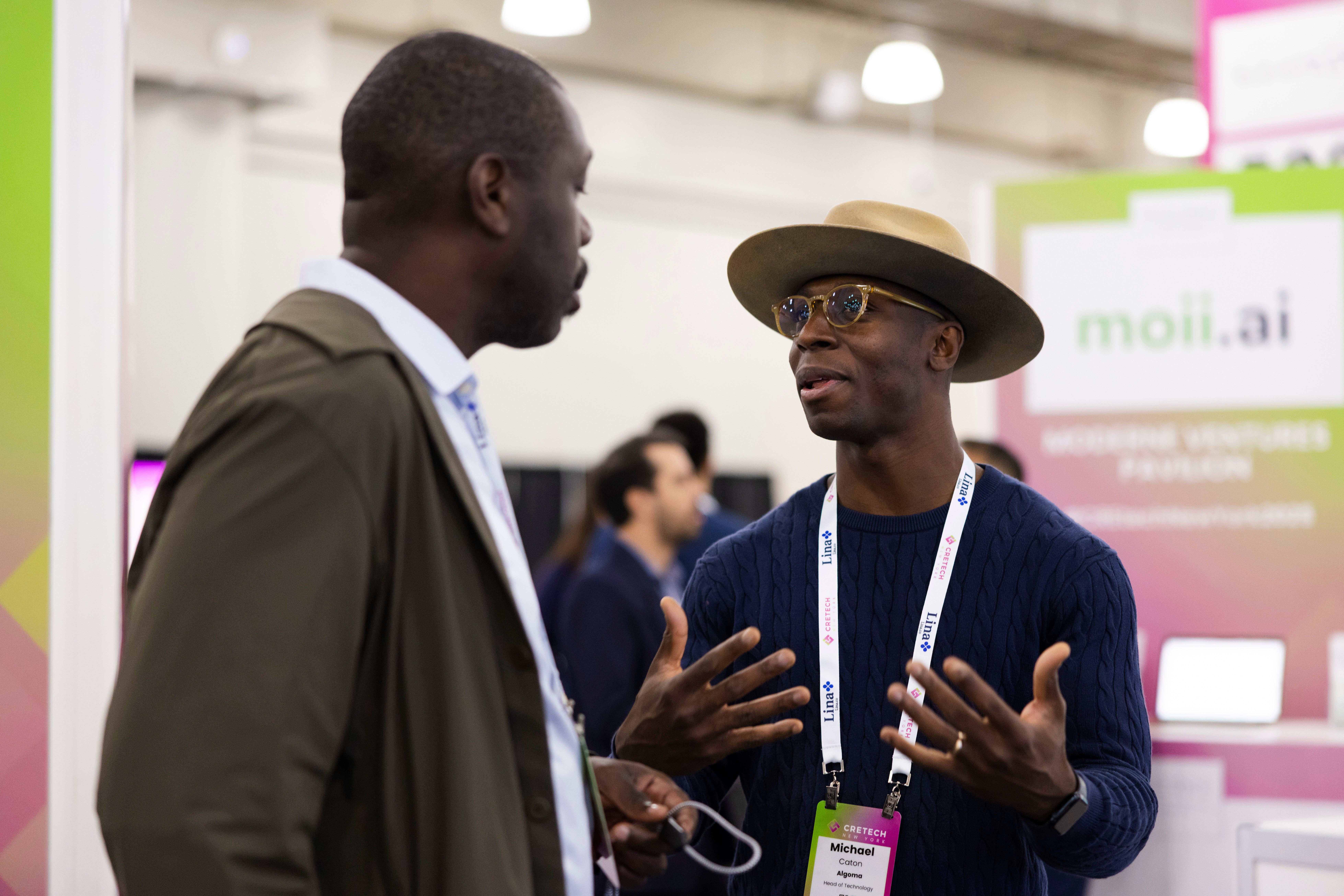 A packed networking floor at CREtech New York 2026