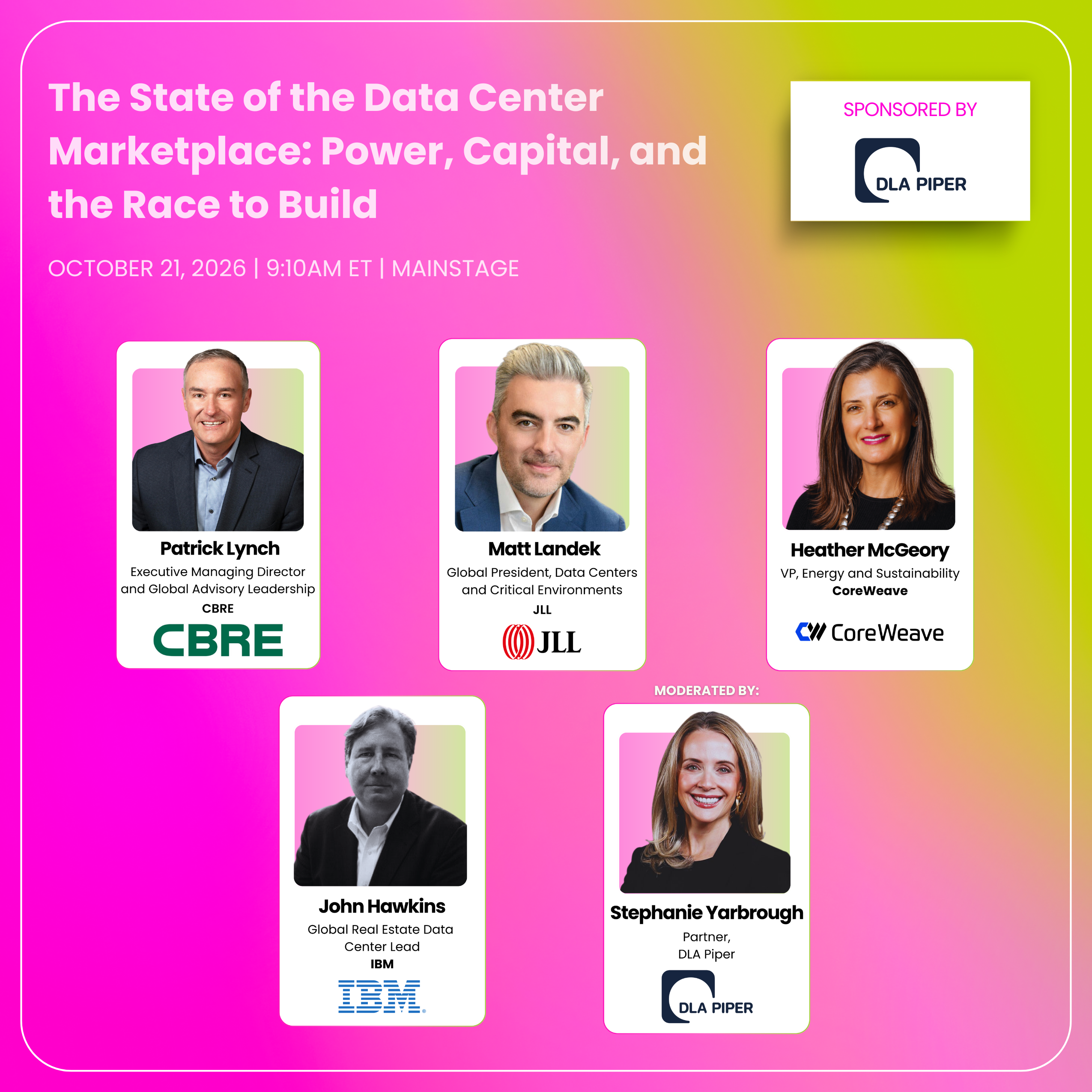 CREtech New York announces Pamela Thomas of AvalonBay Communities as a Main Stage speaker for “The State of Global Real Estate: The C-Suite View” on October 20, 2026.