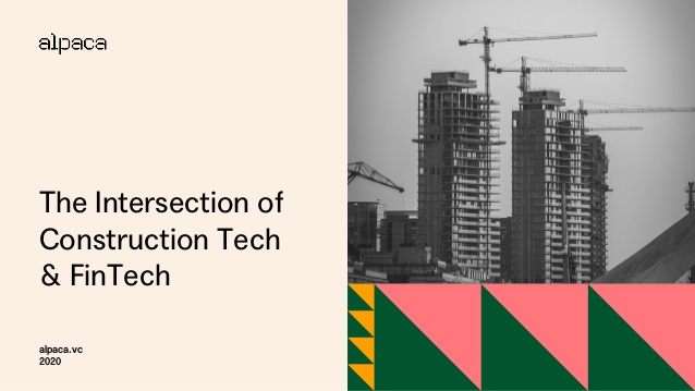 The Intersection of Construction & FinTech