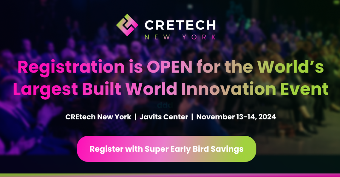 CREtech New York Returns in 2024 To The Javits Center on November 1314